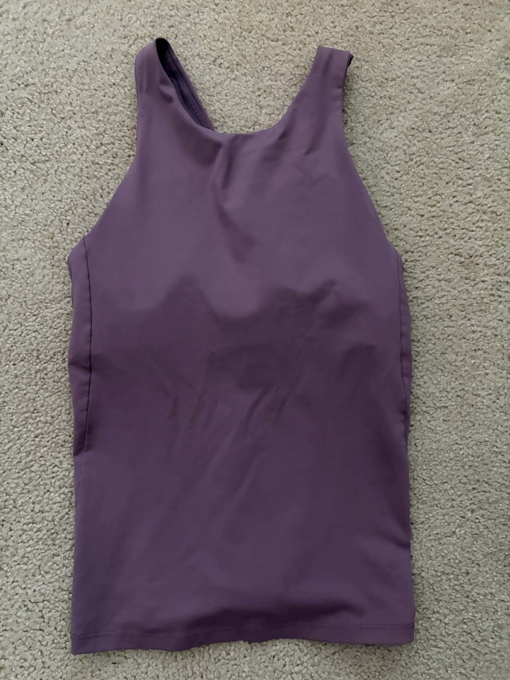 Athleta Purple Racerback Athletic Workout Tank Top XS